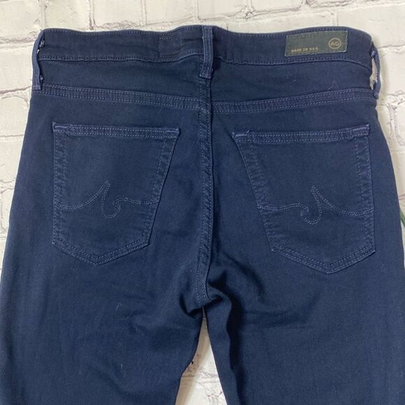 AG Adriano Goldschmidt The Legging Super Skinny Ankle‎ Stretch Jeans Navy - Picture 12 of 16